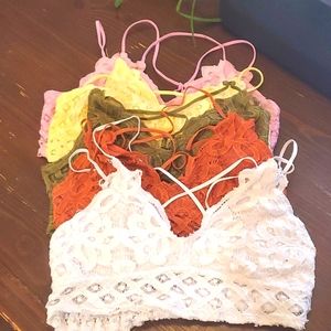 Bralette lot! 5 bras